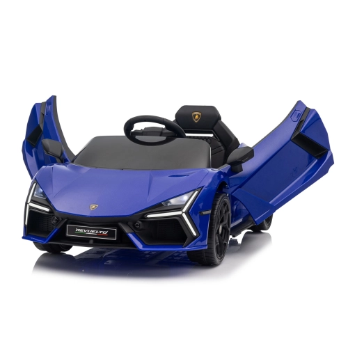 Auto na akumulator dla dzieci Lamborghini Revuelto Niebieski QLS-8603.NIE